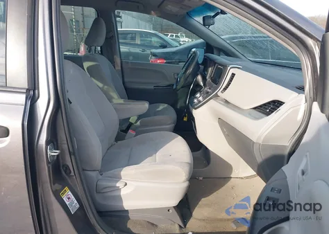2015 Toyota Sienna L 7 Passenger из США, поврежденный, VIN 5TDZK3DC1FS623933